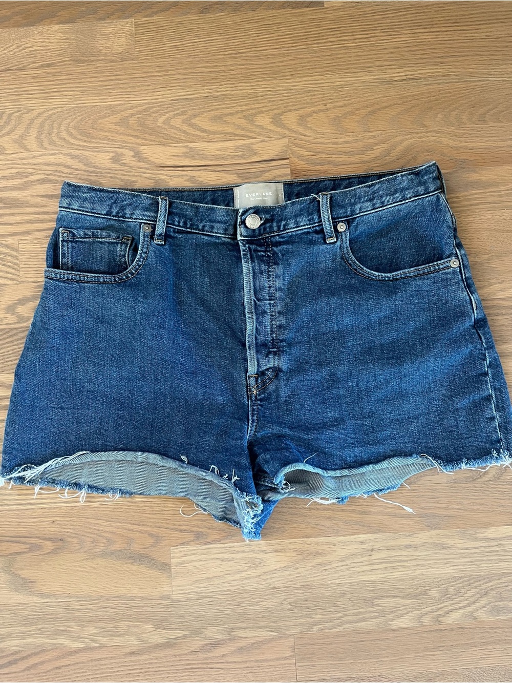 Lot of Four High Rise Denim Shorts - Mixed Washes size 31 - Picture 13 of 16